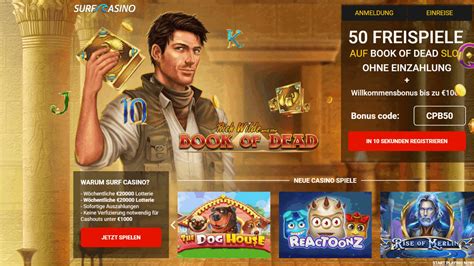 online casino 50 freispiele book of dead ohne einzahlung